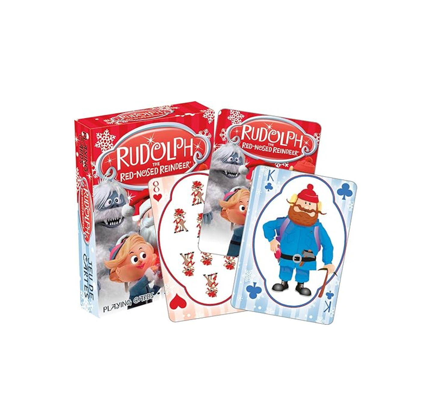 Rudolph Playing Cards by Aquarius