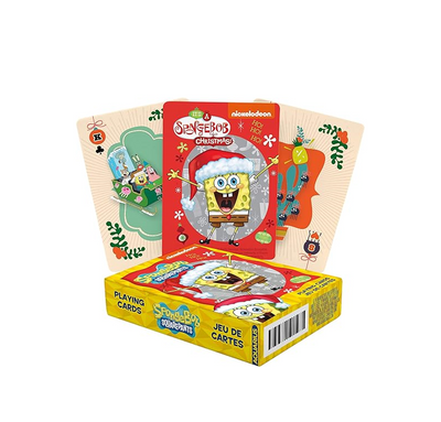 SpongeBob Holiday Playing Cards by Aquarius