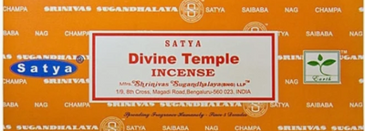 Satya - Divine Temple Incense Sticks - 15 G.