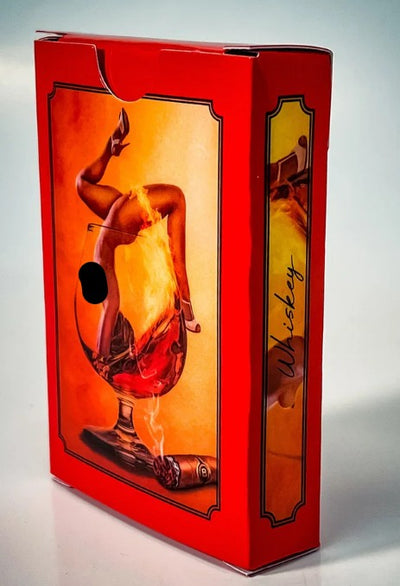 Whiskey Traditional Pin Up Playing Cards, Pin Up Card Deck