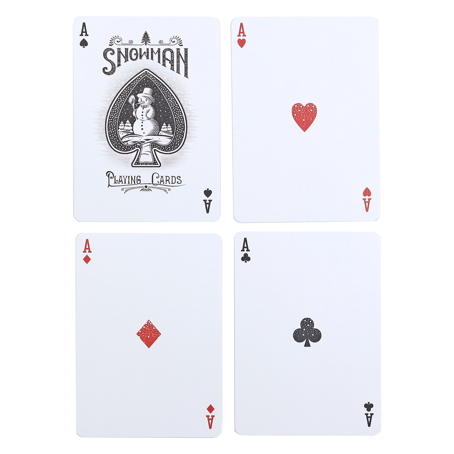 Gilded Bicycle Snowman Limited Edition 3-Deck Playing Card Set