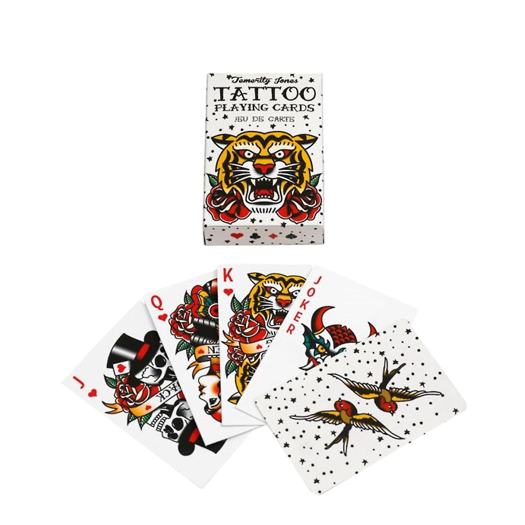 Vintage Retro Tattoo Collectible Playing Cards by Temerity Jones of London