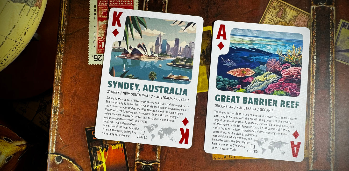 Travel the World Deck Vol 2 by Midnight Cards