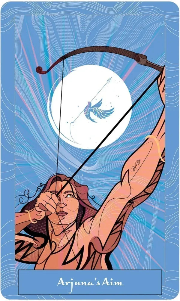 Wisdom from the Epics of Hind Oracle Deck USGS