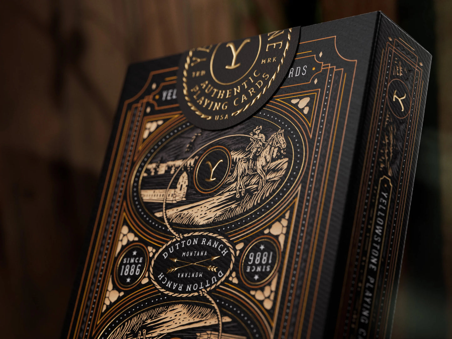 Yellowstone Playing Cards by Theory 11 - Dive Into the Wild West