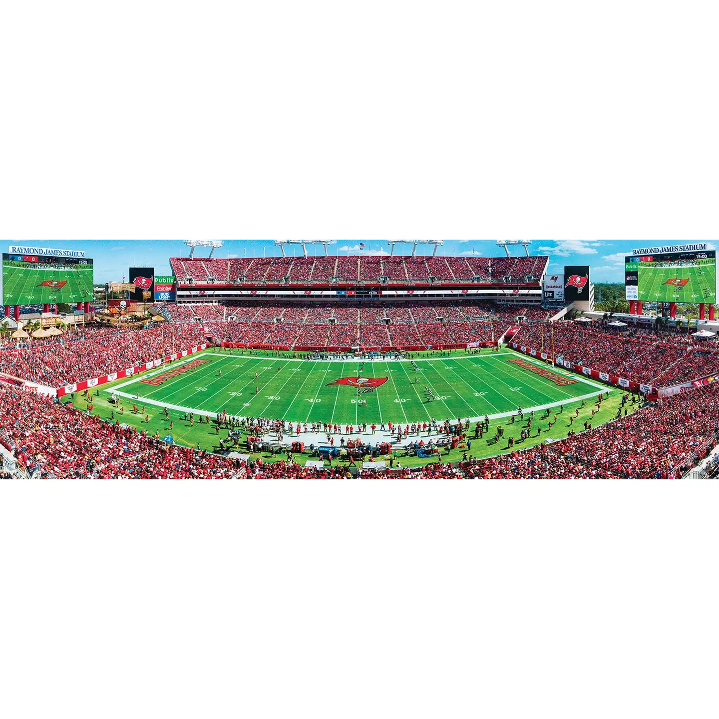 Tampa Bay Buccaneers - 1000 Piece Panoramic Puzzle by Masterpieces