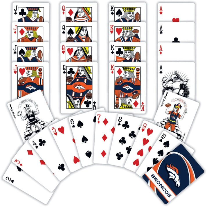 Denver Broncos Playing Cards by Masterpieces