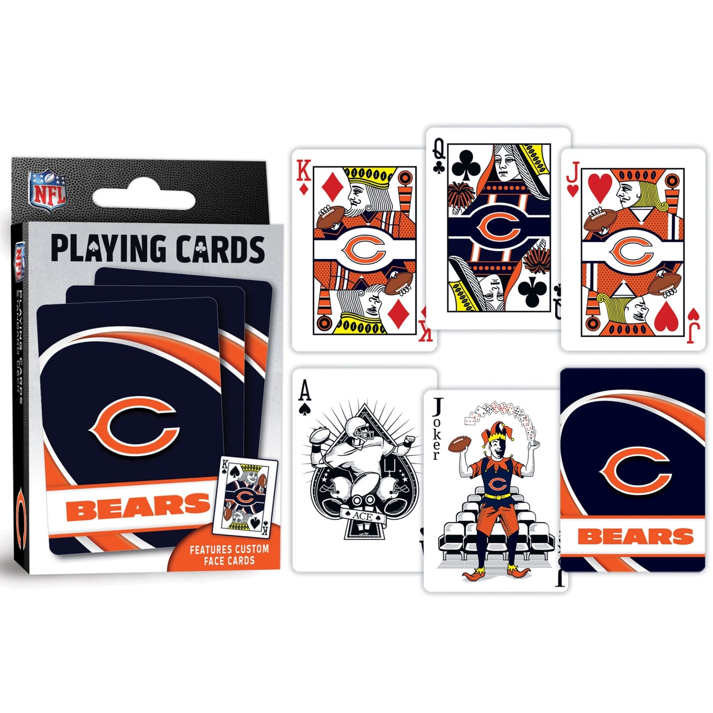 Chicago Bears Playing Cards – Bear Down!