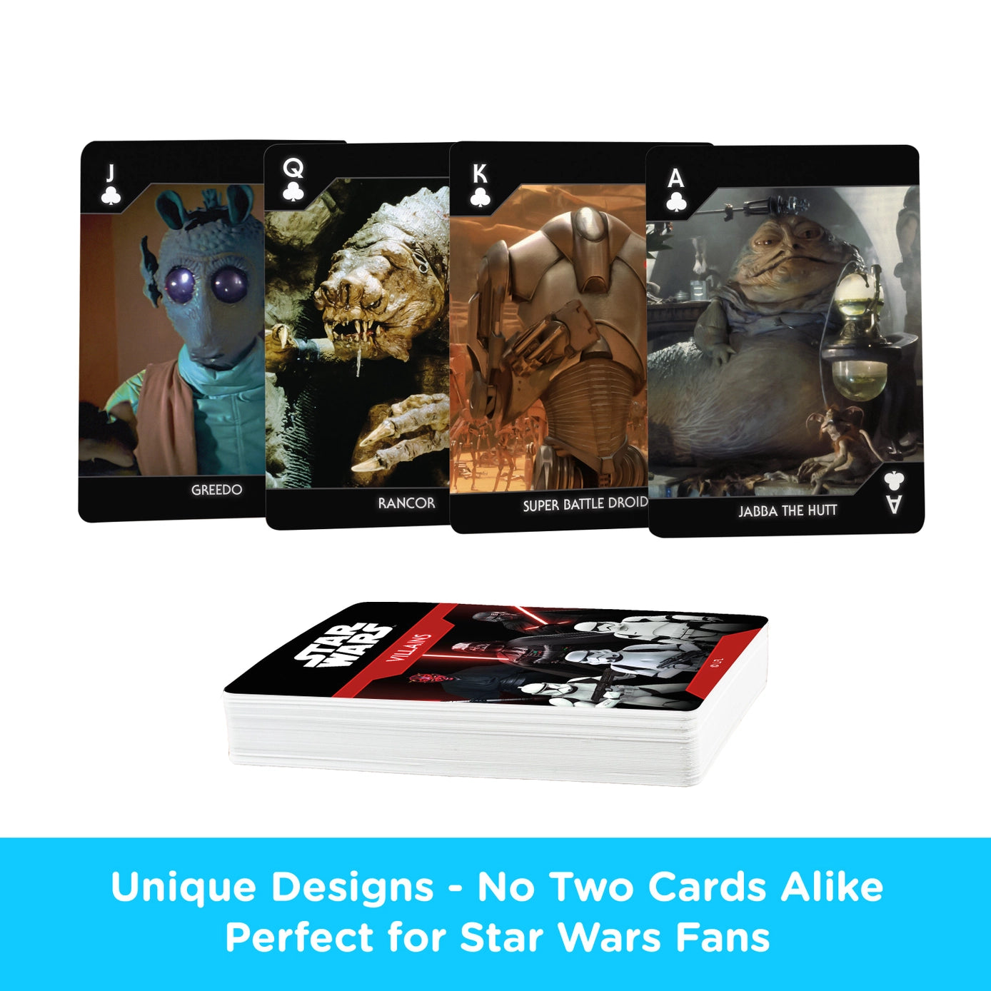 Star Wars Villains Playing Cards by Aquarius