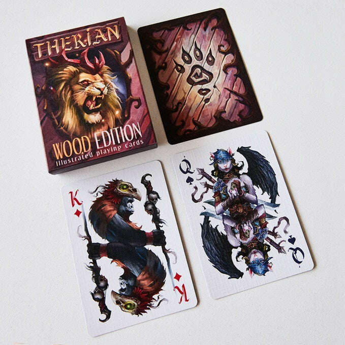PlayingCardDecks.com-Therian Wood Playing Cards USPCC