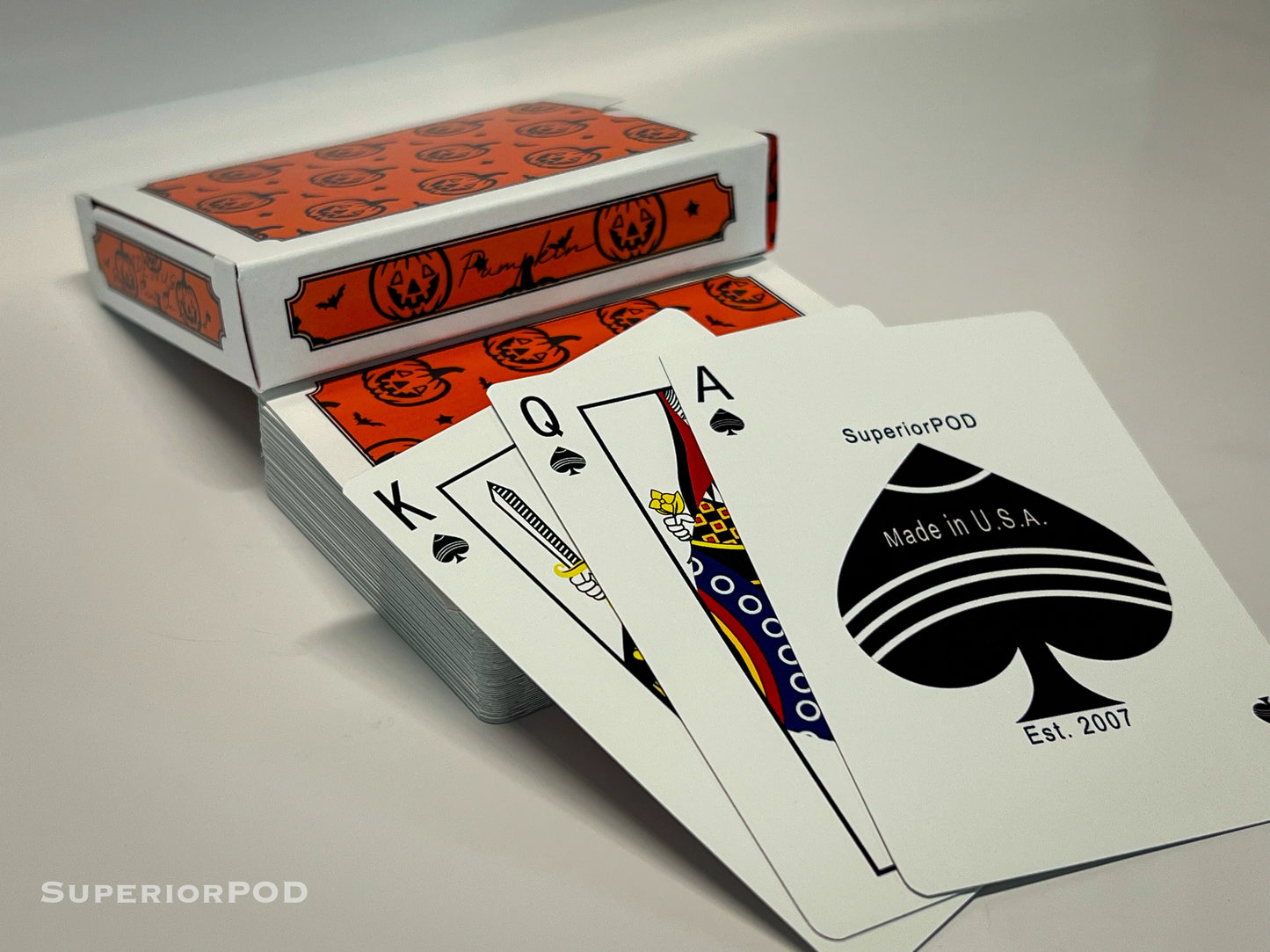 Pumpkin Playing Cards