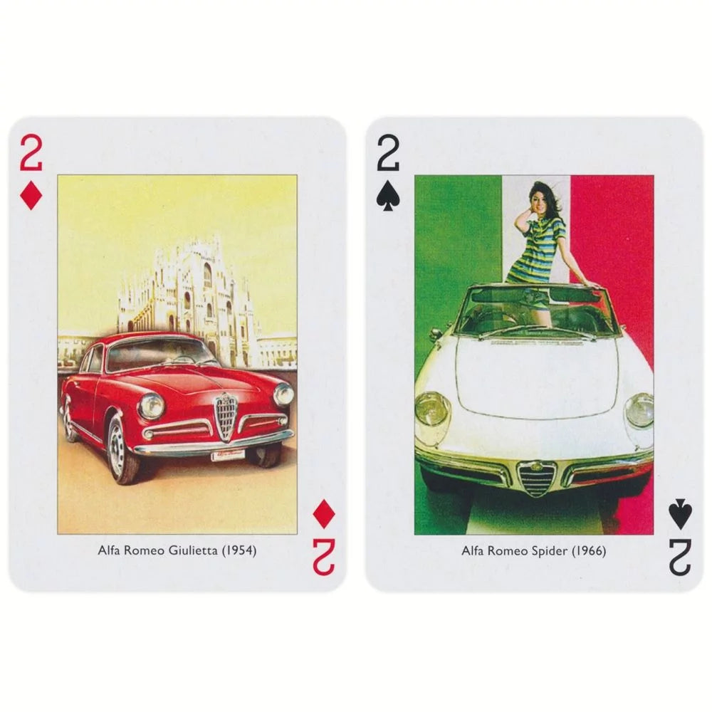 Classic Cars Playing Cards by Piatnik - A Ride Through Automotive History