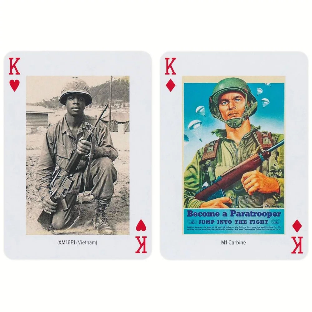 Classic Firearms Playing Cards by Piatnik - A Tribute to Legendary Firearms