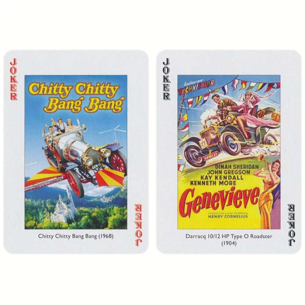 Classic Cars Playing Cards by Piatnik - A Ride Through Automotive History