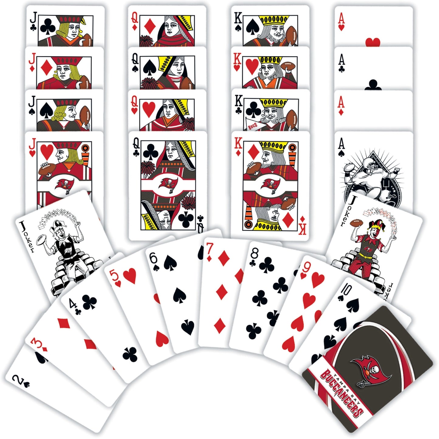 Tampa Bay Buccaneers Playing Cards - Fire the Cannons