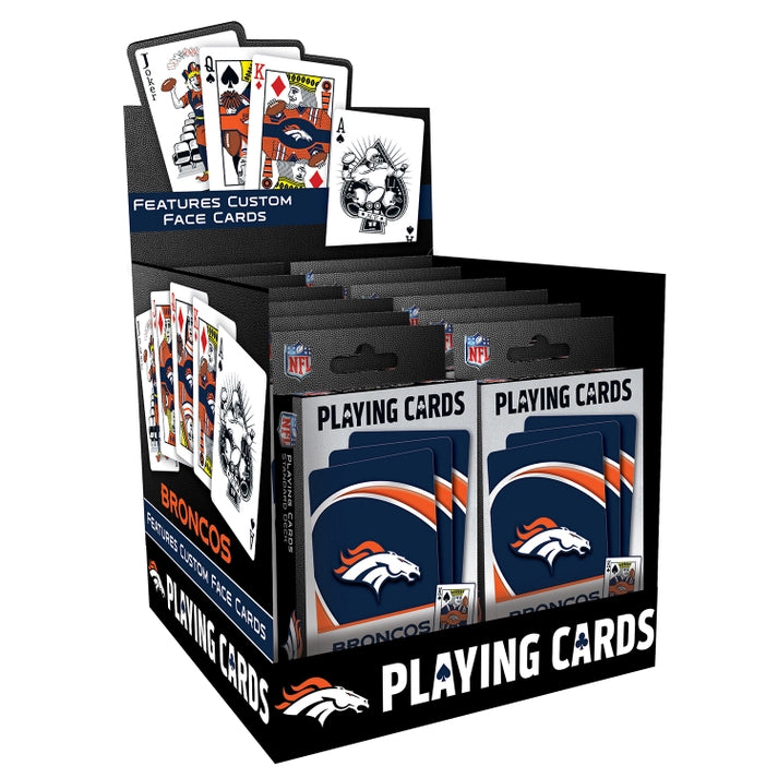Denver Broncos Playing Cards by Masterpieces