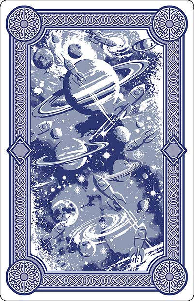 Outer Space - 3D Playing Cards