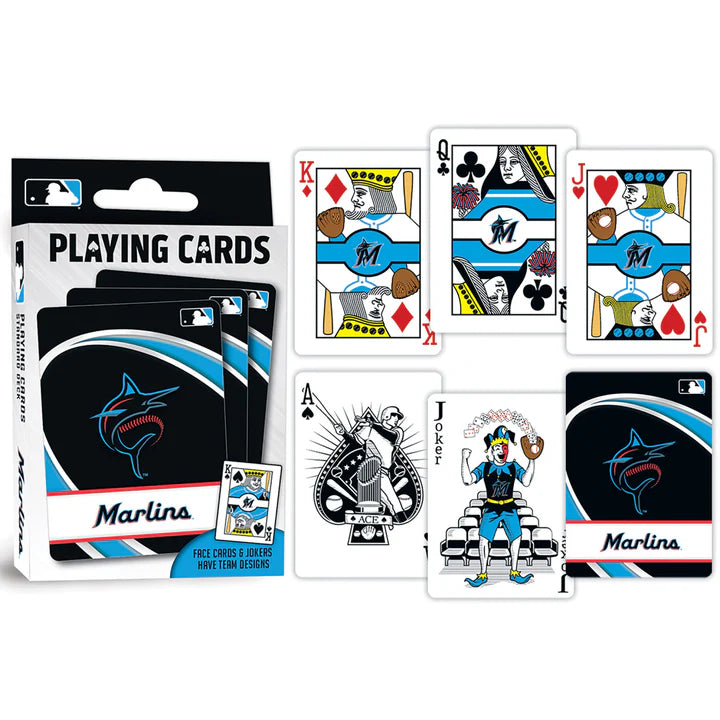 Miami Marlins Playing Cards #LETSGOFISH