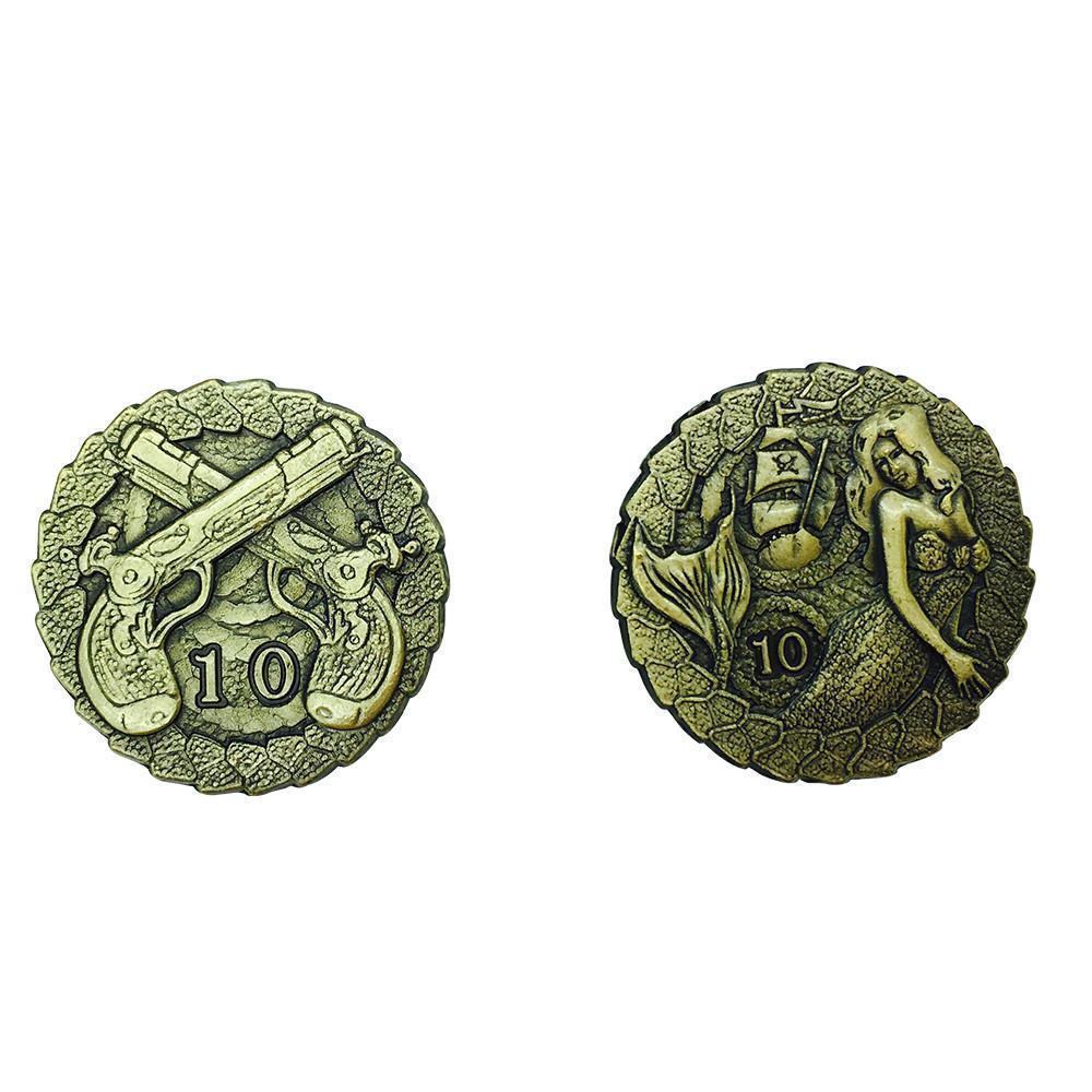 Adventure Coins – Pirates Metal Coins Set of 5