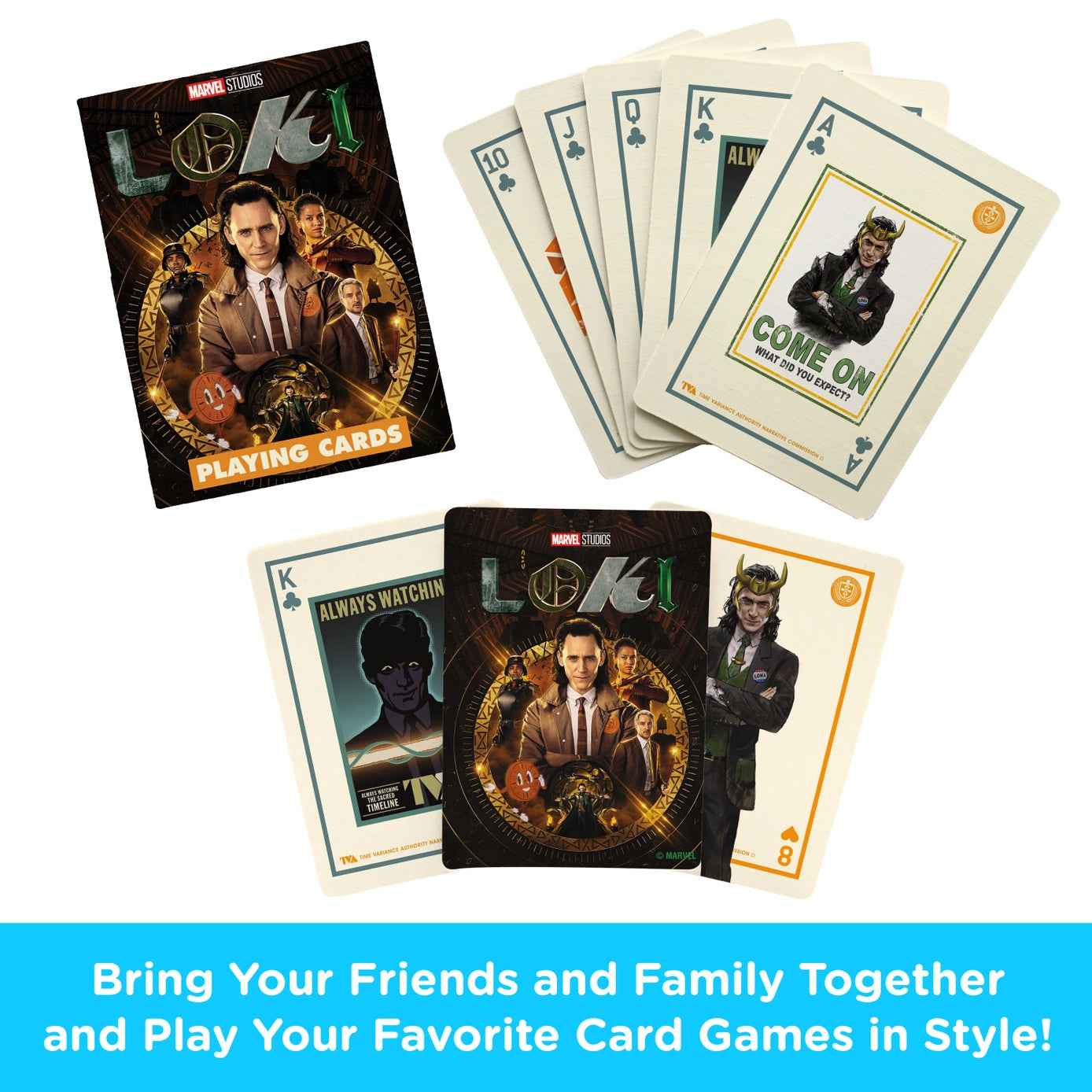 Marvel Loki Playing Cards by Aquarius