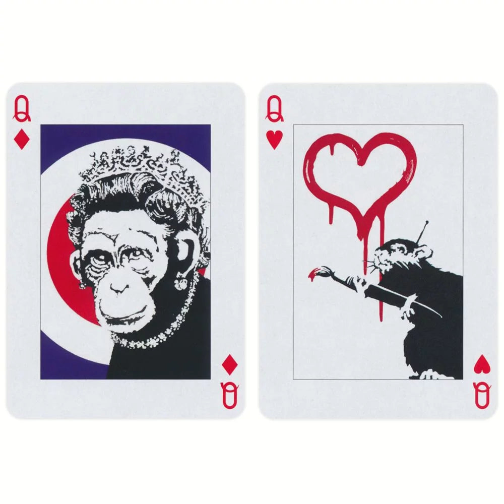 Banksy Playing Cards by Piatnik - A Deck of Revolutionary Art