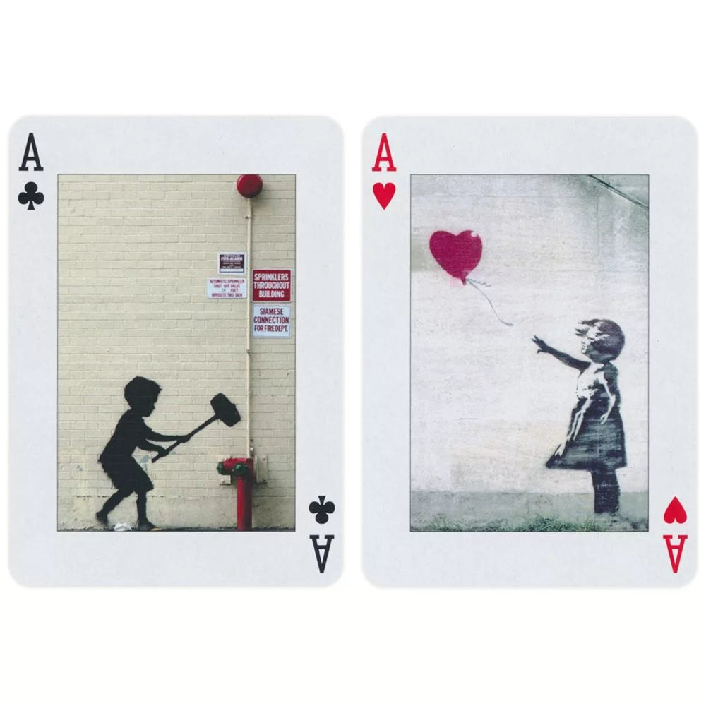 Banksy Playing Cards by Piatnik - A Deck of Revolutionary Art