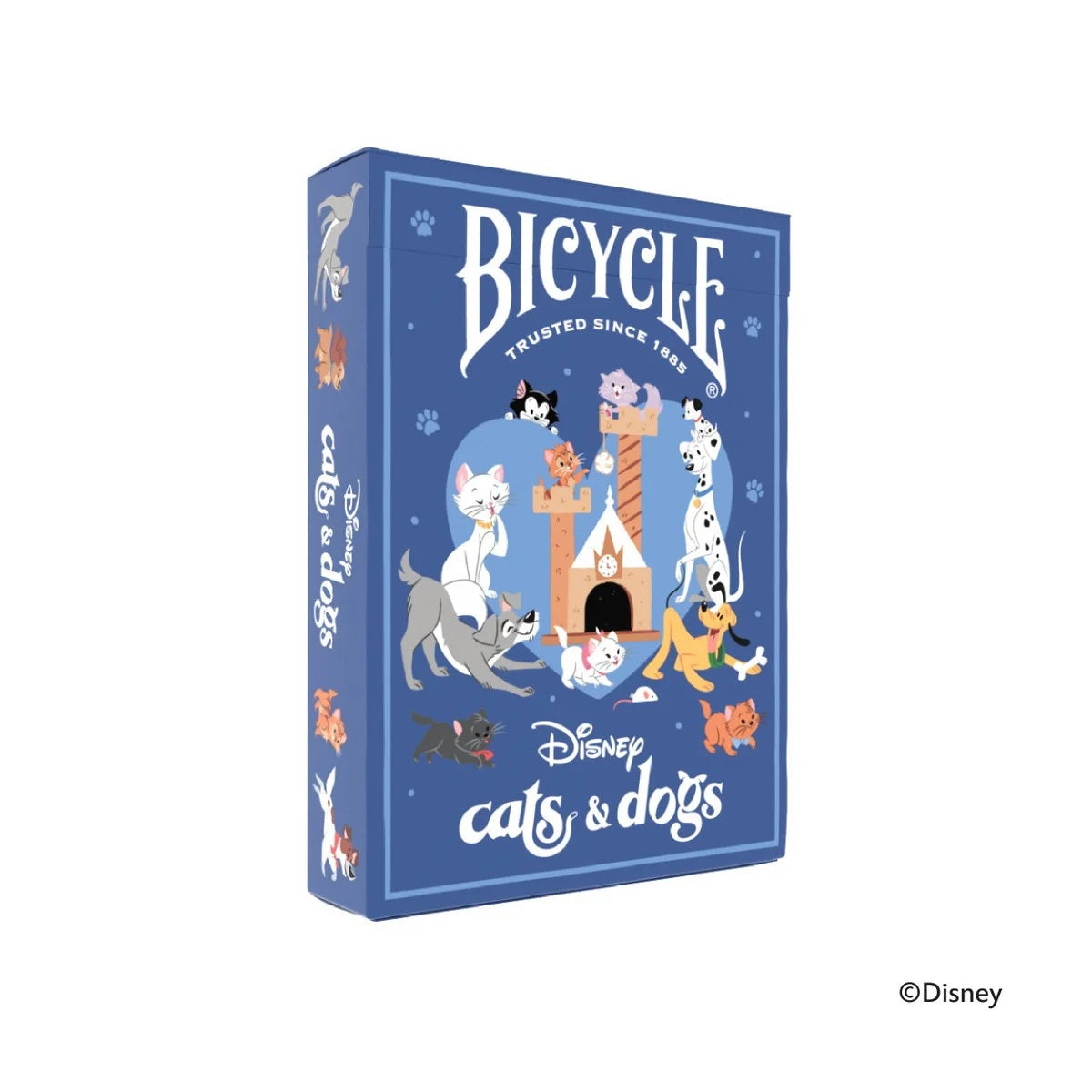 Bicycle Disney Cats and Dogs Playing Cards - Furry Fun for Every Deal!