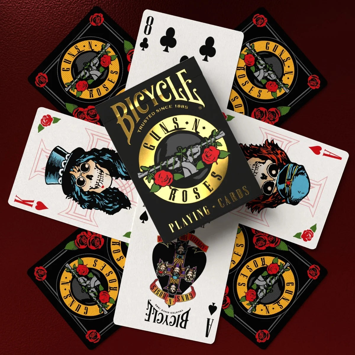 Bicycle Guns N' Roses Playing Cards - Rock Every Hand Like a Legend