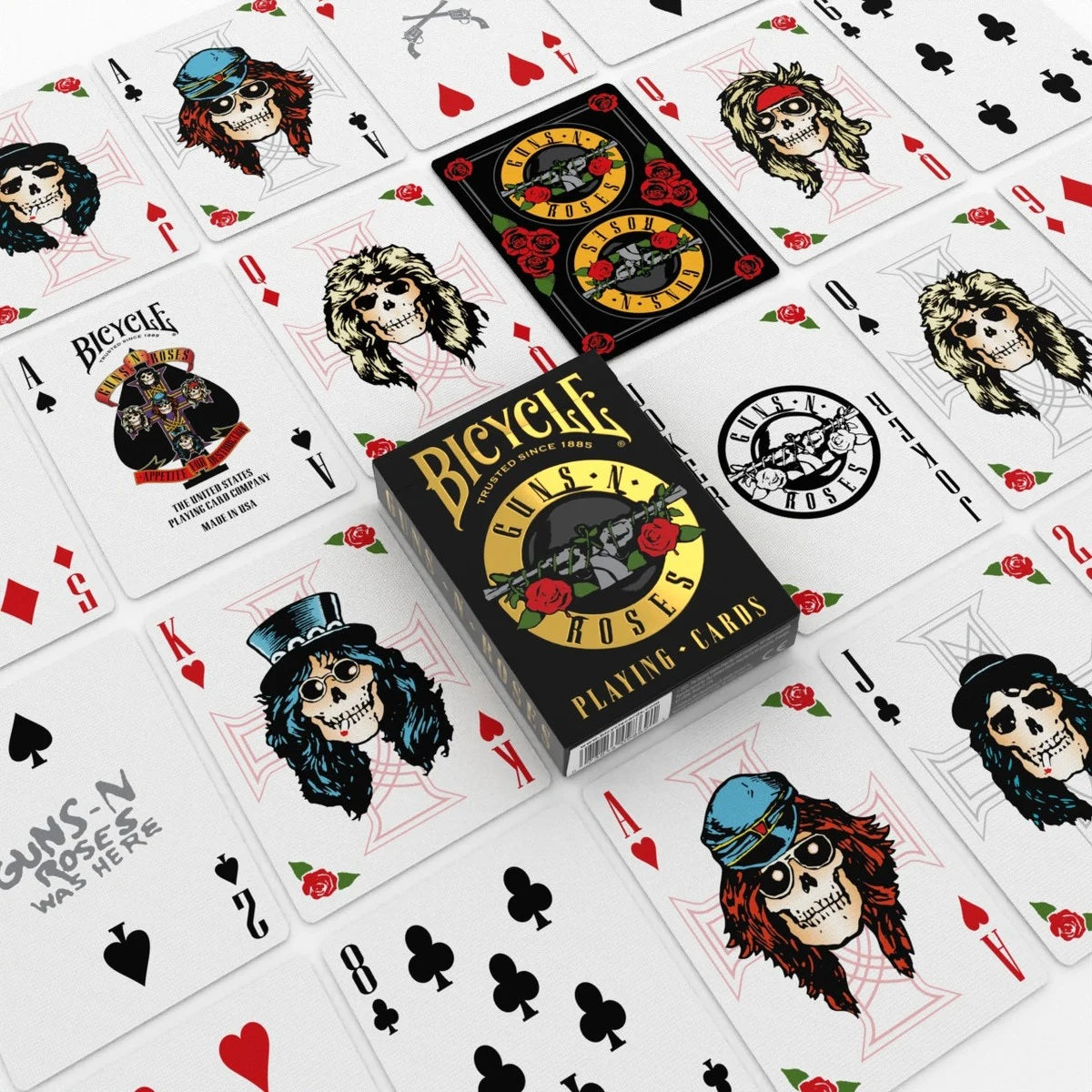 Bicycle Guns N' Roses Playing Cards - Rock Every Hand Like a Legend