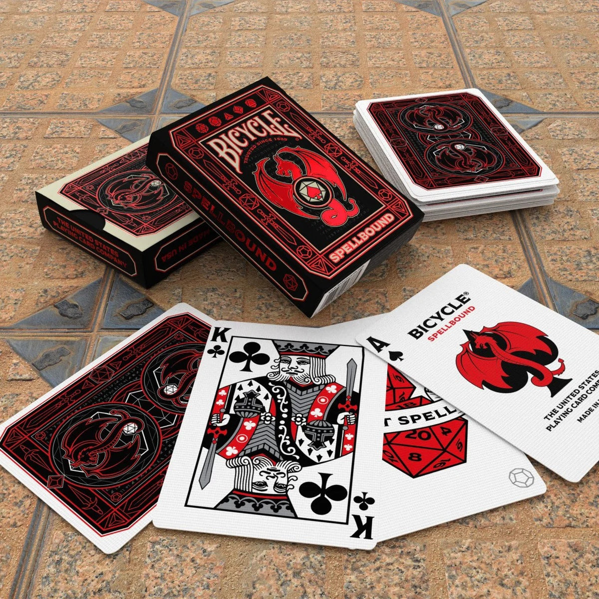 Bicycle Spellbound Playing Cards Roll Initiative - Play with Power