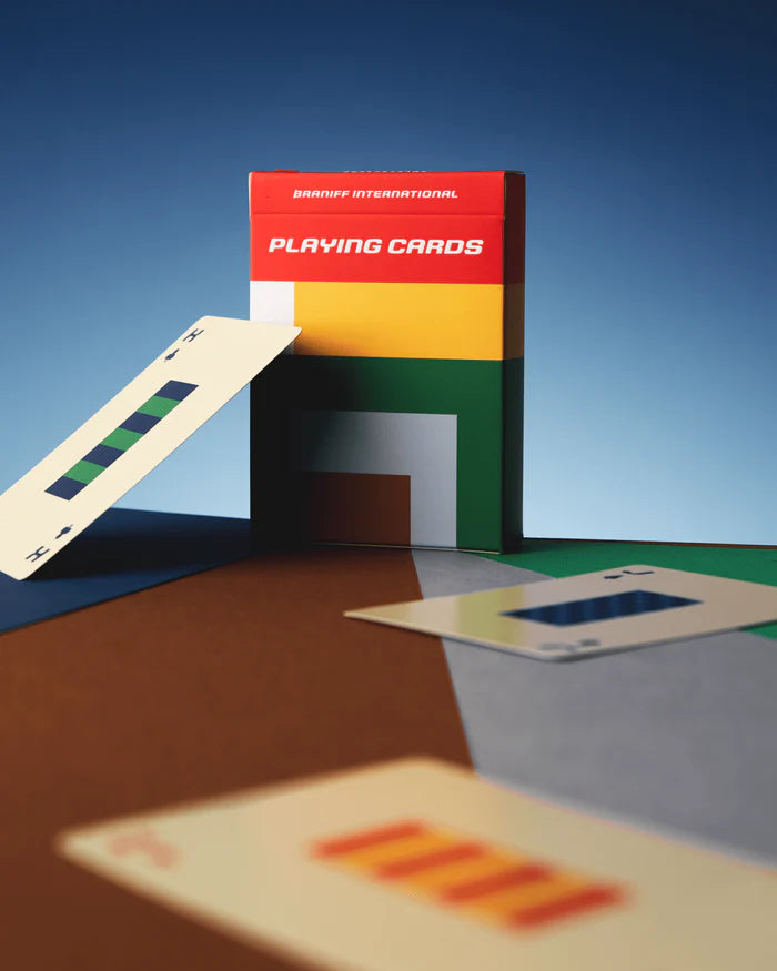 Braniff Playing Cards - Relive the Glamorous Jet-Set Era