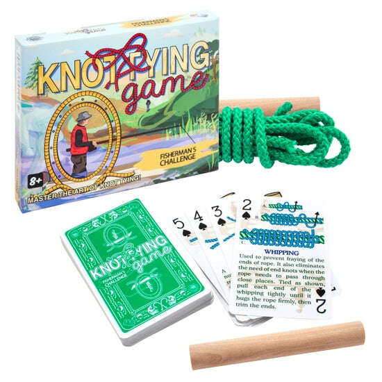 PlayingCardDecks.com-Fisherman's Knot Tying Game with Deck