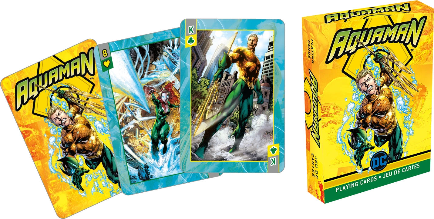 DC Comics Aquaman Comics Playing Cards – Unleash Your Inner Superhero