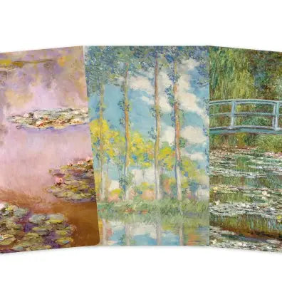 Claude Monet Set of 3 Mini Notebooks