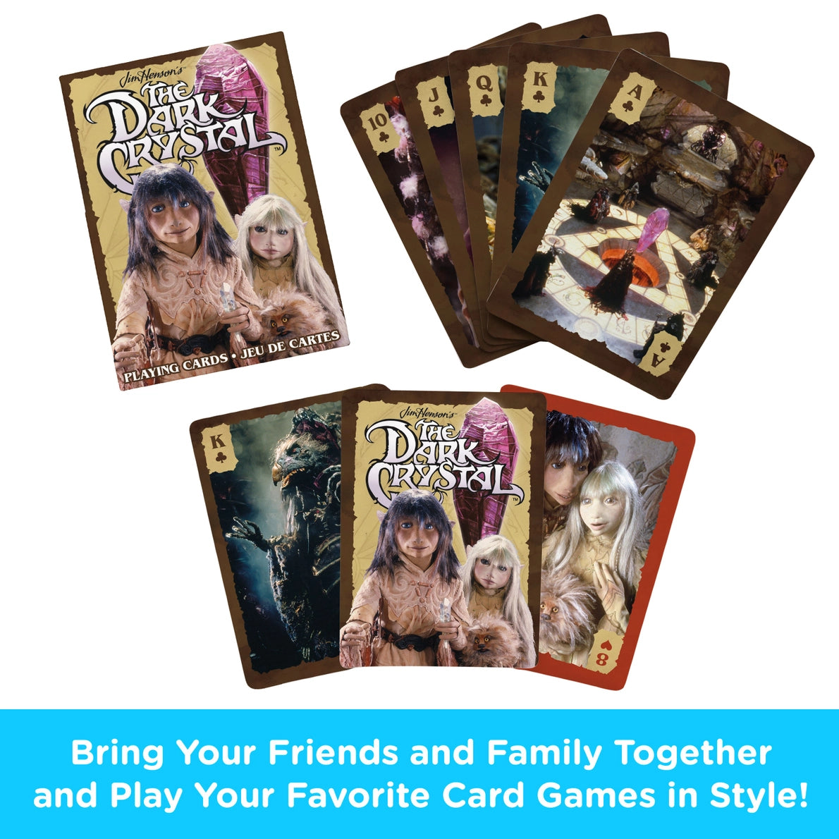The Dark Crystal Playing Cards by Aquarius - Jim Henson's Fantasy Adventure