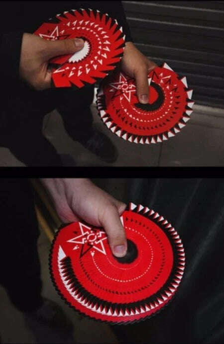 PlayingCardDecks.com-Cardistry Fanning Red Playing Cards USPCC