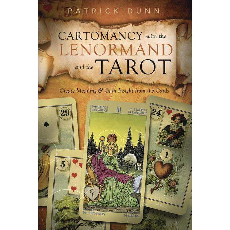 Cartomancy with the Lenormand and the Tarot Book Llewellyn
