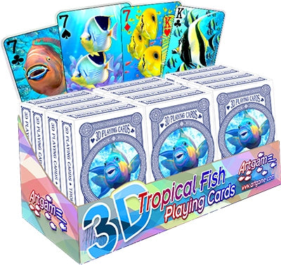 3D Playing Cards - Tropical Fish