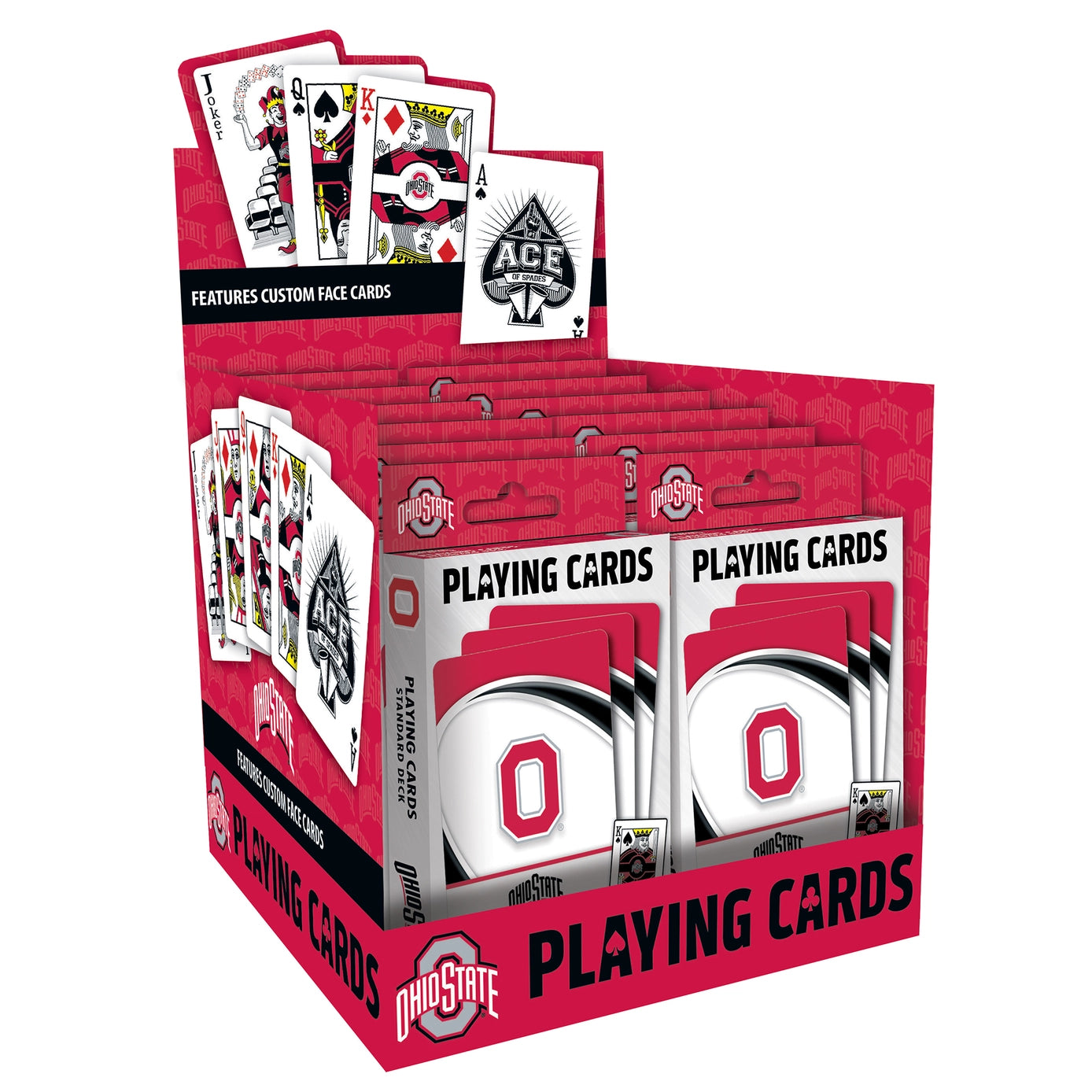 Ohio State Buckeyes Playing Cards by Masterpieces