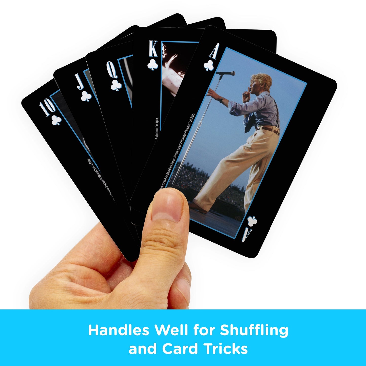 David Bowie Playing Cards by Aquarius - A Tribute to the Iconic Star