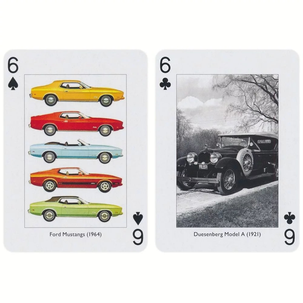 Classic Cars Playing Cards by Piatnik - A Ride Through Automotive History