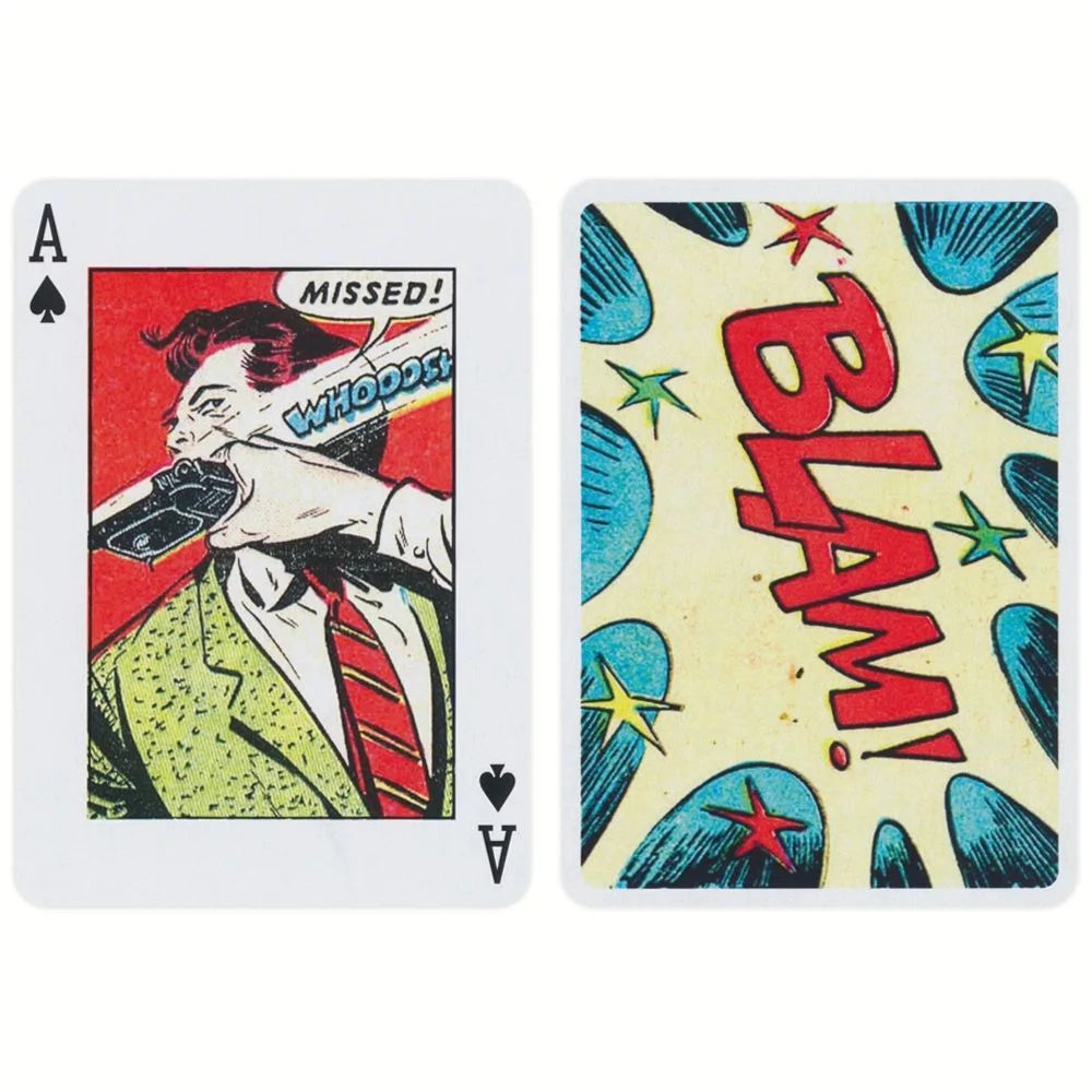 Comic Art Playing Cards by Piatnik - Relive the Dawn of Superheroes