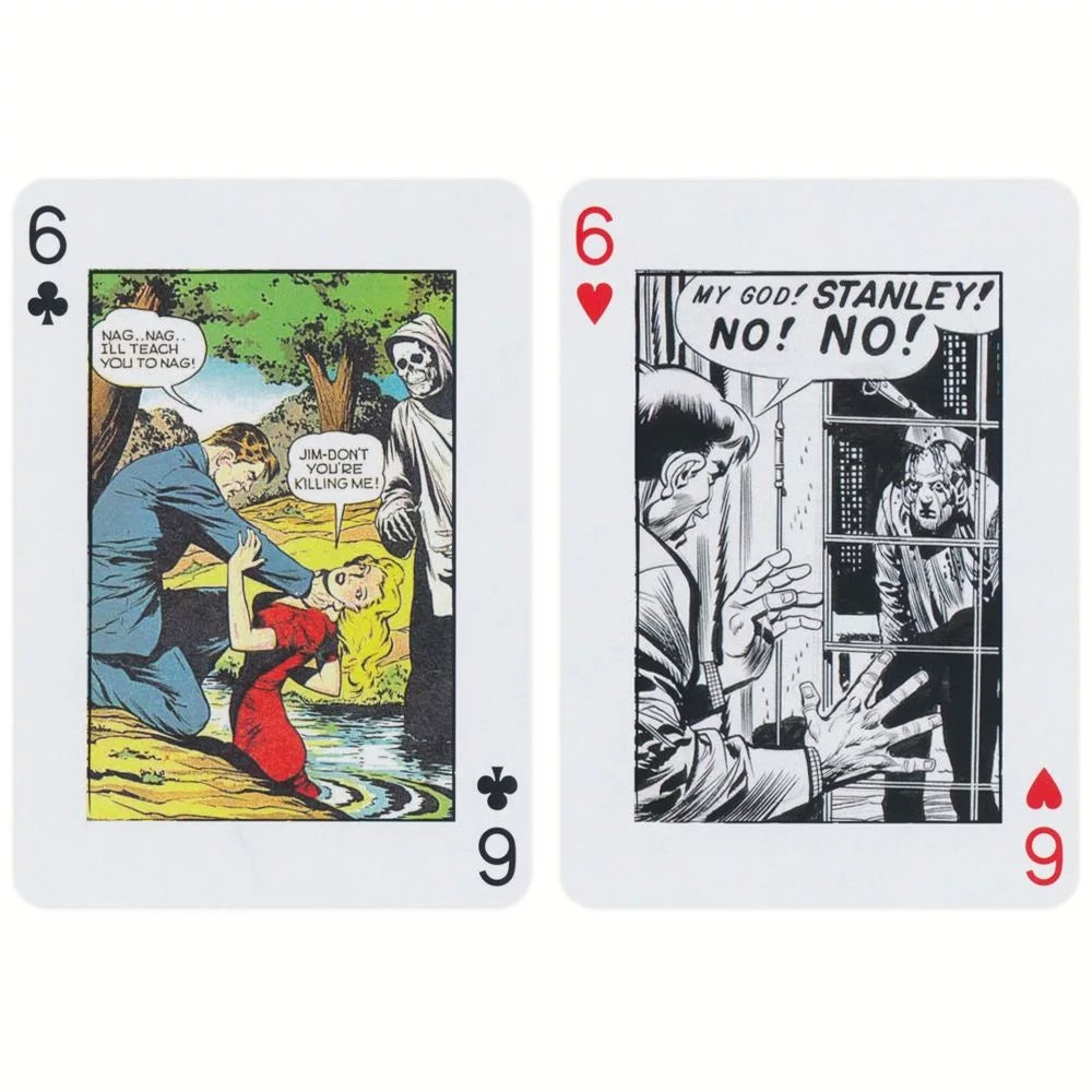 Comic Art Playing Cards by Piatnik - Relive the Dawn of Superheroes
