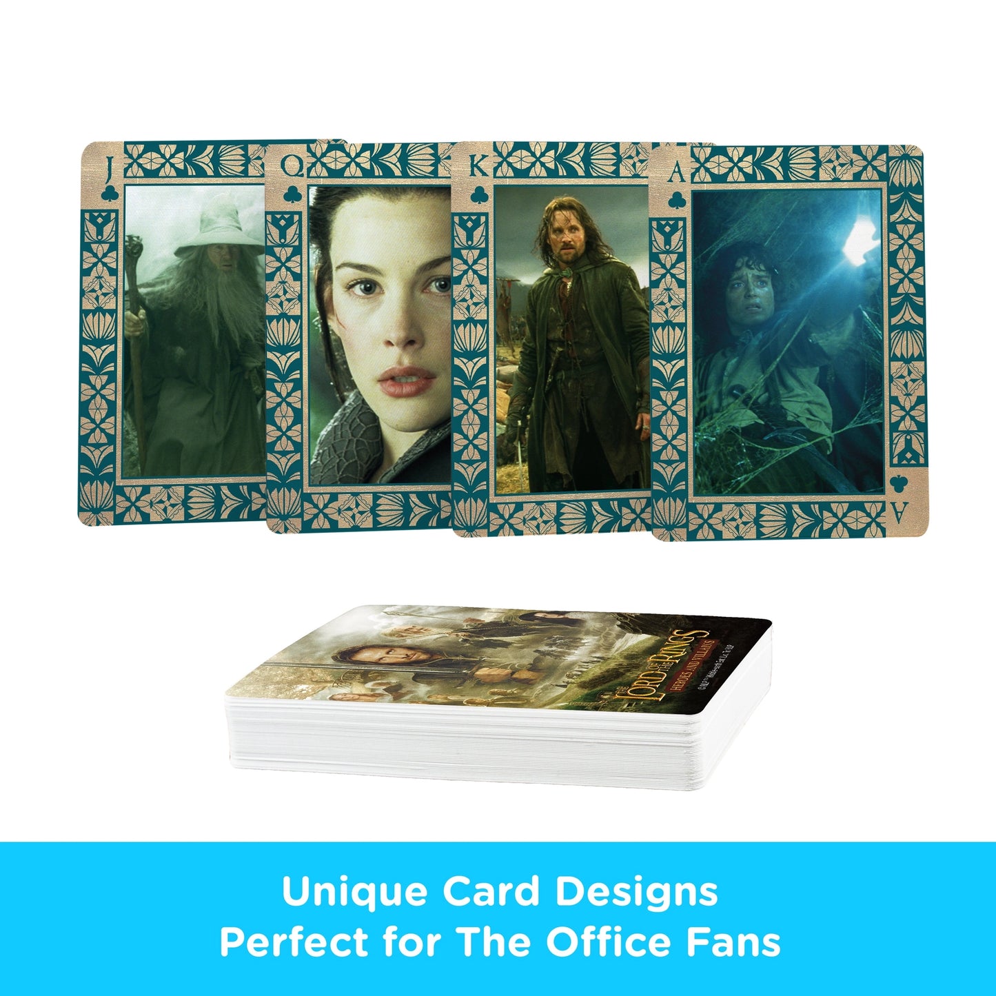 Lord of the Rings - Heroes & Villains Playing Cards by Aquarius