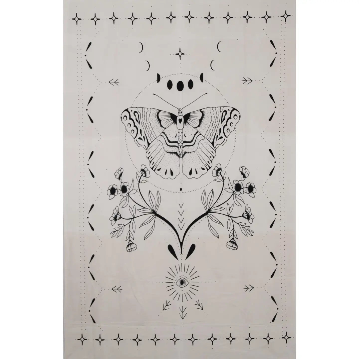 Zest For Life Tapestry Butterfly Flower