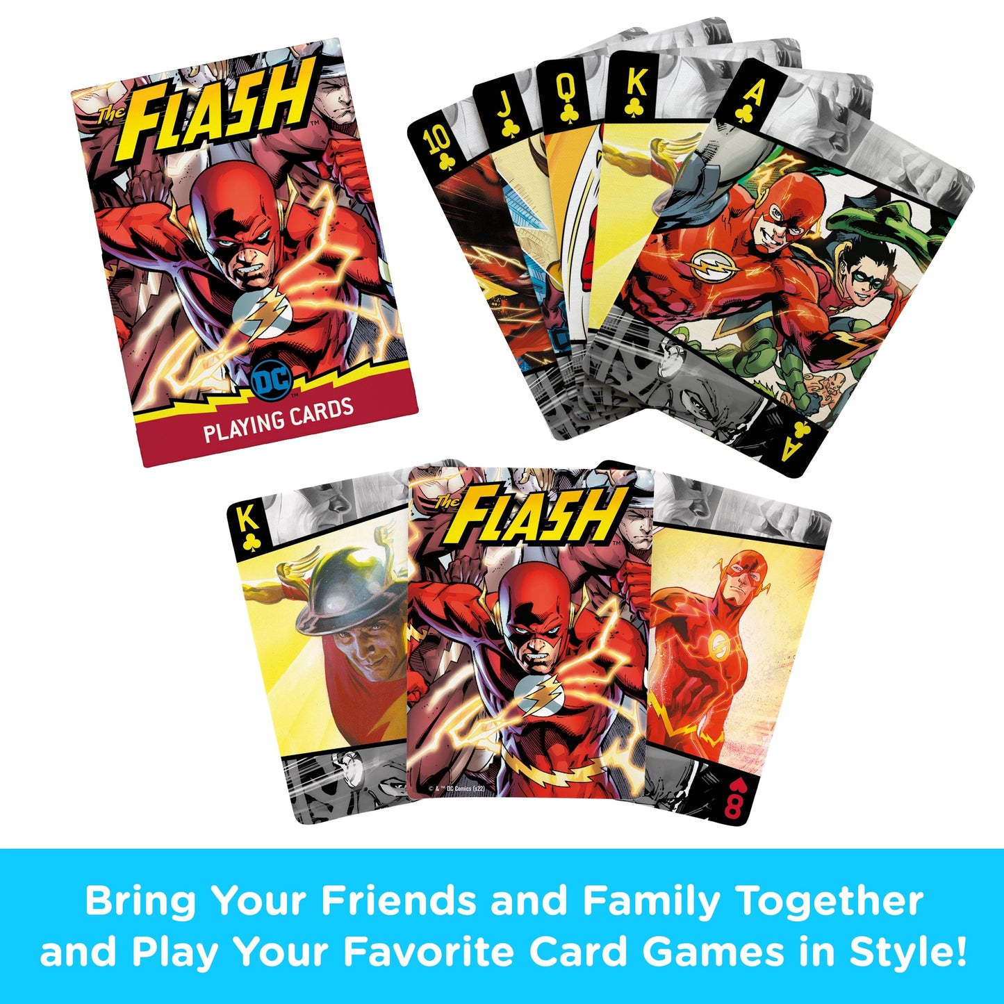 DC Comics The Flash Playing Cards – Life is Locomotion!