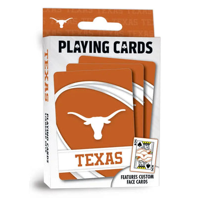 Texas Longhorns Playing Cards by Masterpieces