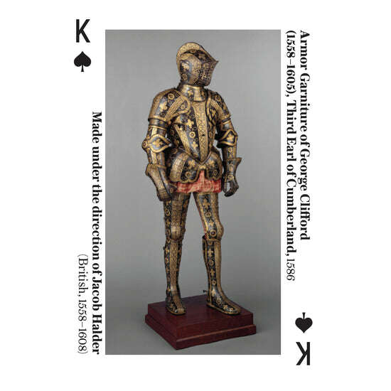 PlayingCardDecks.com-Armor of the Met Playing Cards USPCC