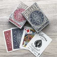 PlayingCardDecks.com-Victors Back Vintage Design Bicycle Playing Cards 2 Deck Set