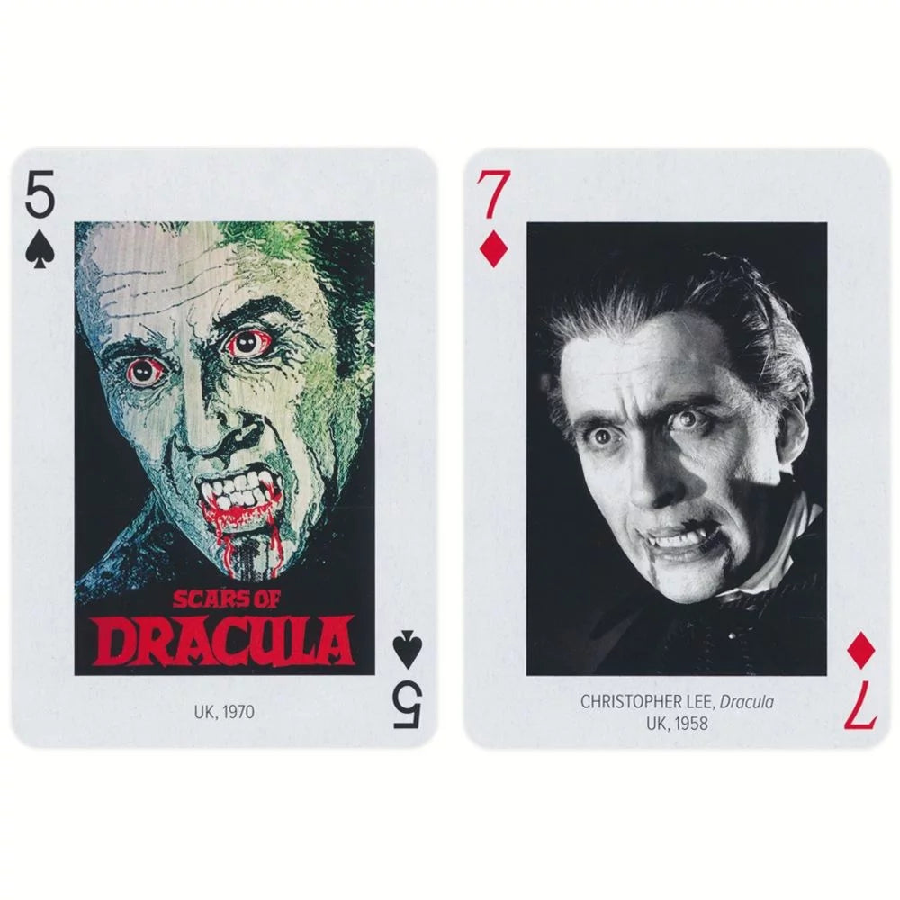 The Horror! Movie Poster Playing Cards by Piatnik